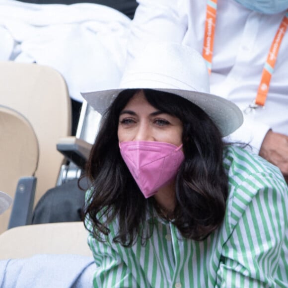 Nolwenn Leroy à Roland Garros le 6 juin 2021. Photo by Laurent Zabulon/ABACAPRESS.COM