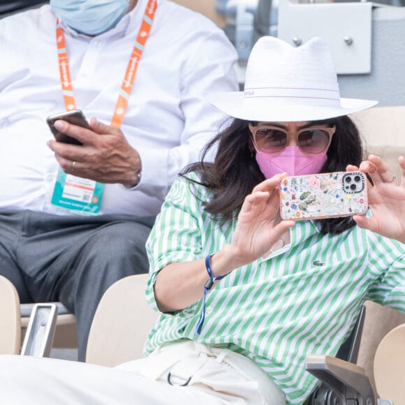 Nolwenn Leroy à Roland Garros le 6 juin 2021. Photo by Laurent Zabulon/ABACAPRESS.COM