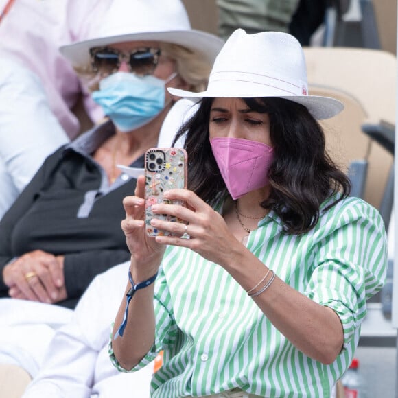 Nolwenn Leroy à Roland Garros le 6 juin 2021. Photo by Laurent Zabulon/ABACAPRESS.COM