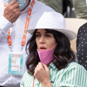 Nolwenn Leroy à Roland Garros le 6 juin 2021. Photo by Laurent Zabulon/ABACAPRESS.COM