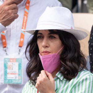 Nolwenn Leroy à Roland Garros le 6 juin 2021. Photo by Laurent Zabulon/ABACAPRESS.COM