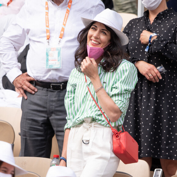Nolwenn Leroy attends the 2021 French Open at Roland Garros on June 56, 2021 in Paris, France. Photo by Laurent Zabulon/ABACAPRESS.COM 