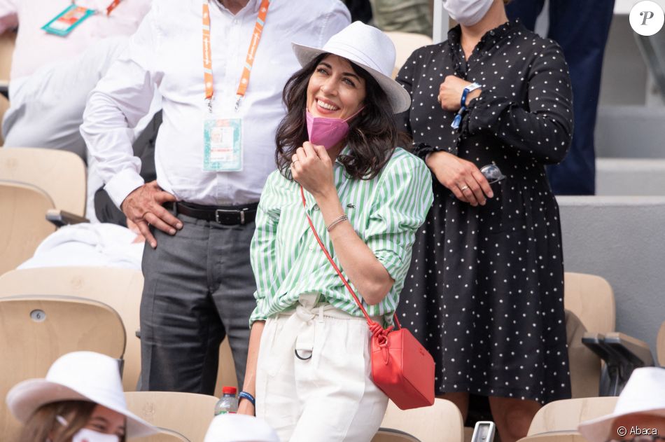 Nolwenn Leroy attends the 2021 French Open at Roland Garros on June 56, 2021 in Paris, France. Photo by Laurent Zabulon/ABACAPRESS.COM