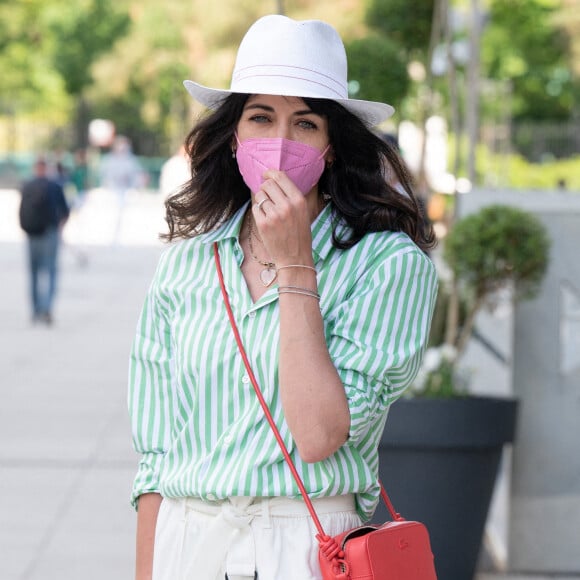 Nolwenn Leroy attends the 2021 French Open at Roland Garros on June 56, 2021 in Paris, France. Photo by Laurent Zabulon/ABACAPRESS.COM 