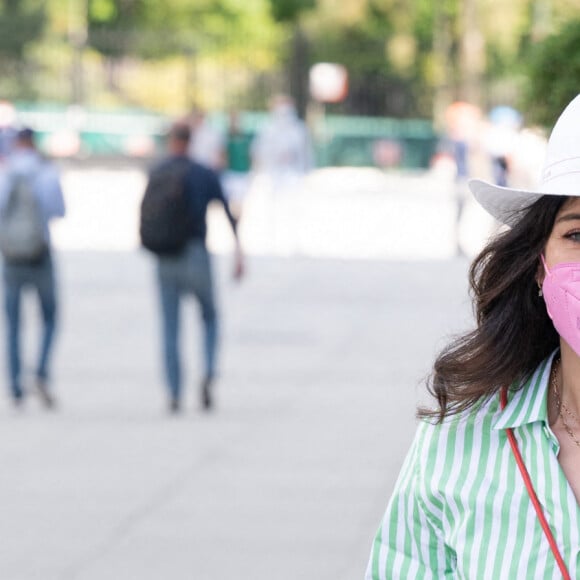 Nolwenn Leroy attends the 2021 French Open at Roland Garros on June 56, 2021 in Paris, France. Photo by Laurent Zabulon/ABACAPRESS.COM 