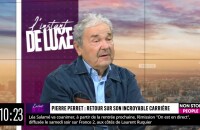 Pierre Perret participe à l'émission "L'instant de Luxe" sur Non Stop People.
