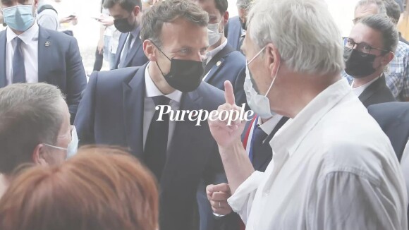 Emmanuel Macron giflé lors d'un déplacement : une vidéo hallucinante, deux arrestations !