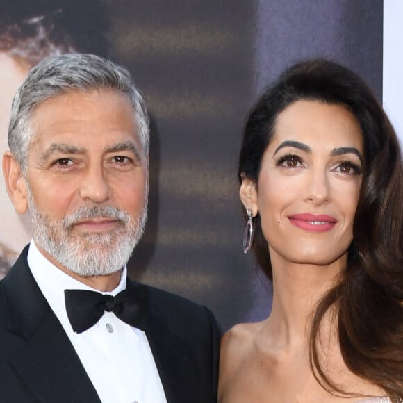 George Clooney et sa femme Amal Clooney - People à la soirée annuelle "AFI Life Achievement Award" à Los Angeles. Le 7 juin 2018 © Birdie Thompson / Zuma Press / Bestimage