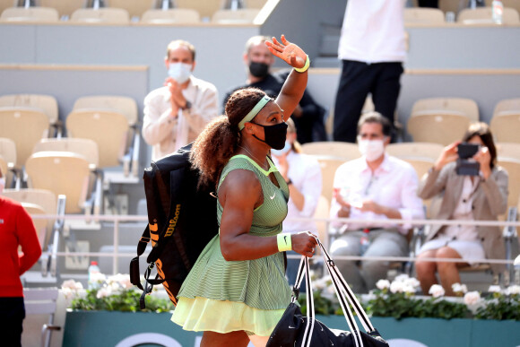 Serena Williams a battu Danielle Rose Collins au 3ème tour simples dames des Internationaux de France de tennis de Roland-Garros. Paris, le 4 juin 2021. © Dominique Jacovides/Bestimage
