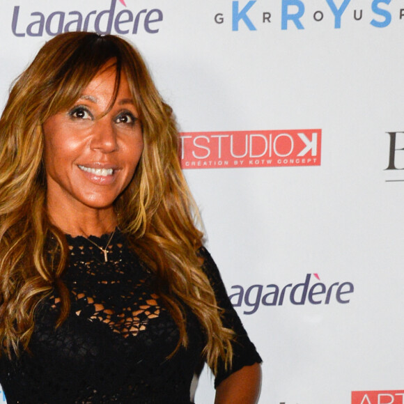 Cathy Guetta - Soirée de gala des 20 ans de l'association "Fête le Mur" de Yannick Noah au Chalet des Iles à Paris. Le 9 novembre 2016. © Coadic Guirec/Bestimage