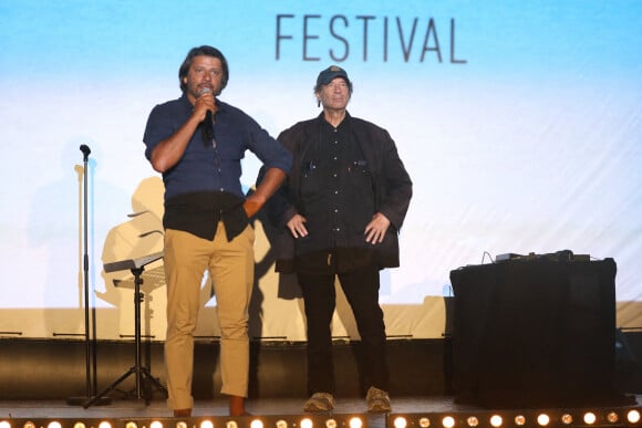 Exclusif - Vincent Doerr et Dennis Berry - Soirée d'ouverture du Porquerolles Film Festival sur l'île de Porquerolles. Le 8 juillet 2020