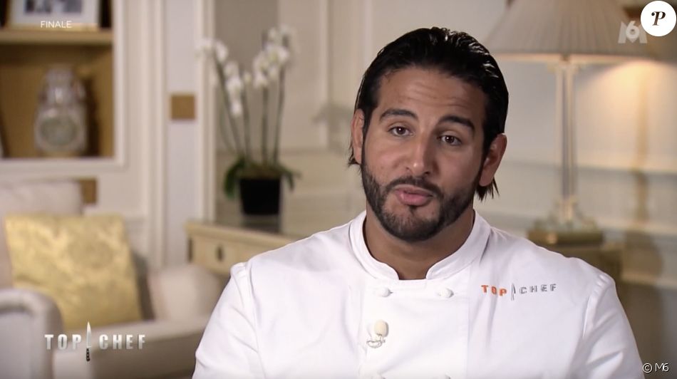 Mohamed Cheikh, gagnant de la douzième saison de "Top Chef", soutenu par ses proches.