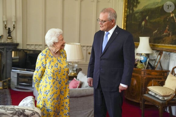 Le premier ministre australien Scott Morrison a été reçu en audience par la reine Elisabeth II d'Angleterre au château de Windsor. Le 15 juin 2021