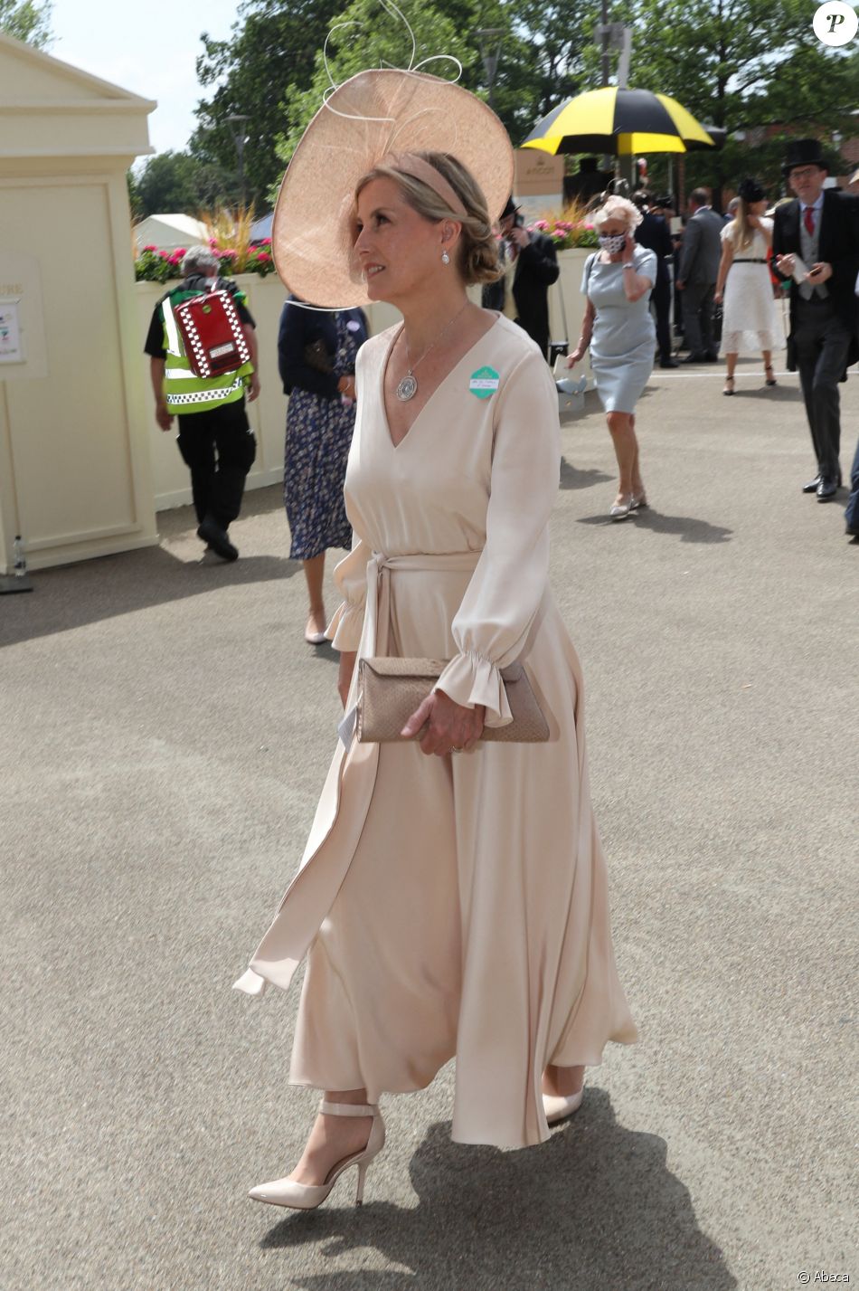 La comtesse Sophie de Wessex au Royal Ascot le 15 juin 2021.