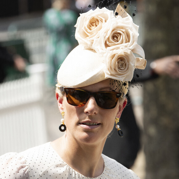 Zara Tindall au Royal Ascot le 15 juin 2021.