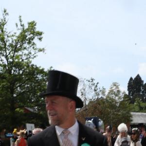 Mike et Zara Tindall au Royal Ascot le 15 juin 2021.