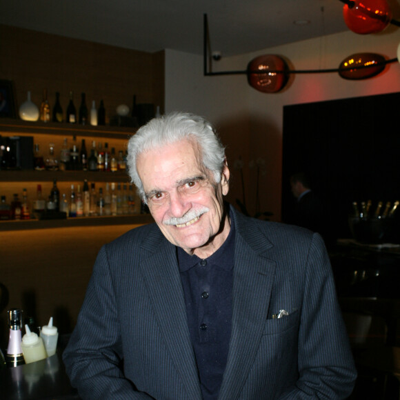 Omar Sharif - Présentation du livre "Les couleurs de la nuit" de Véronique Koch à Paris. Le 17 novembre 2014.