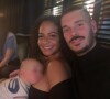 Christina Milian et M. Pokora avec leur fils Isaiah. Photo publiée par Christina Milian sur Instagram.