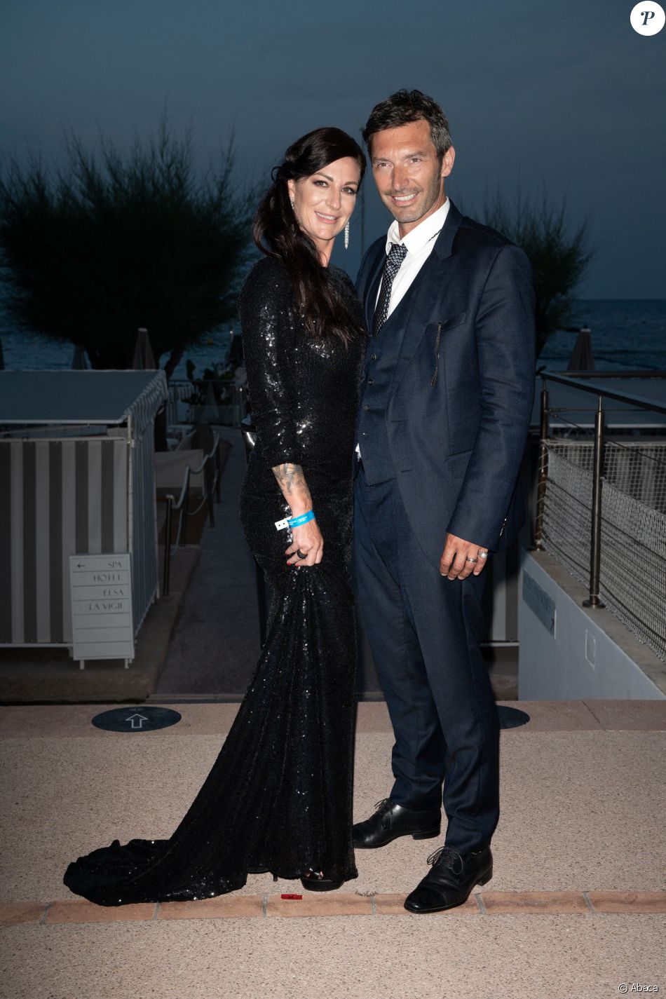 Hélène Semonin et Franck Semonin à l'after-party organisée au Festival de télévision de Monte-Carlo le 18 juin 2021. Photo by David Niviere/ABACAPRESS.COM