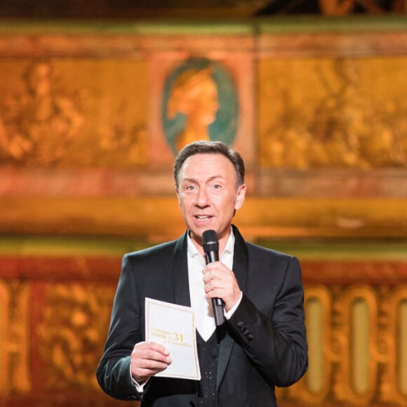 Stéphane Bern - Enregistrement de l'émission "La grande soirée du 31 à Versailles", qui sera diffusée sur France 2. Le 14 décembre 2020 © Tiziano Da Silva - Cyril Moreau / Bestimage