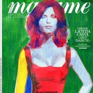 Retrouvez l'interview de Laetitia Casta dans le magazine Madame Figaro du 18 juin 2021.