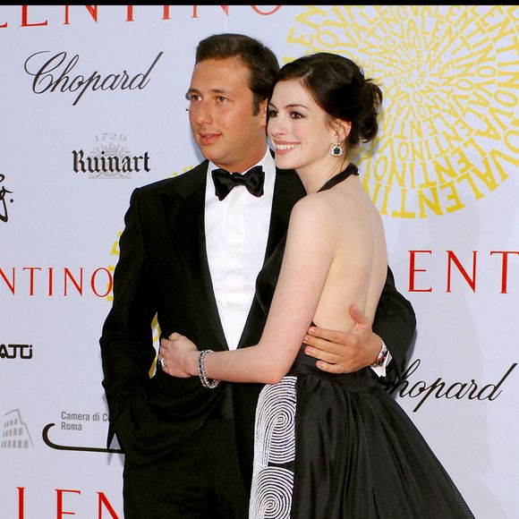 Raffaello Folliero et Anne Hathaway à Rome.