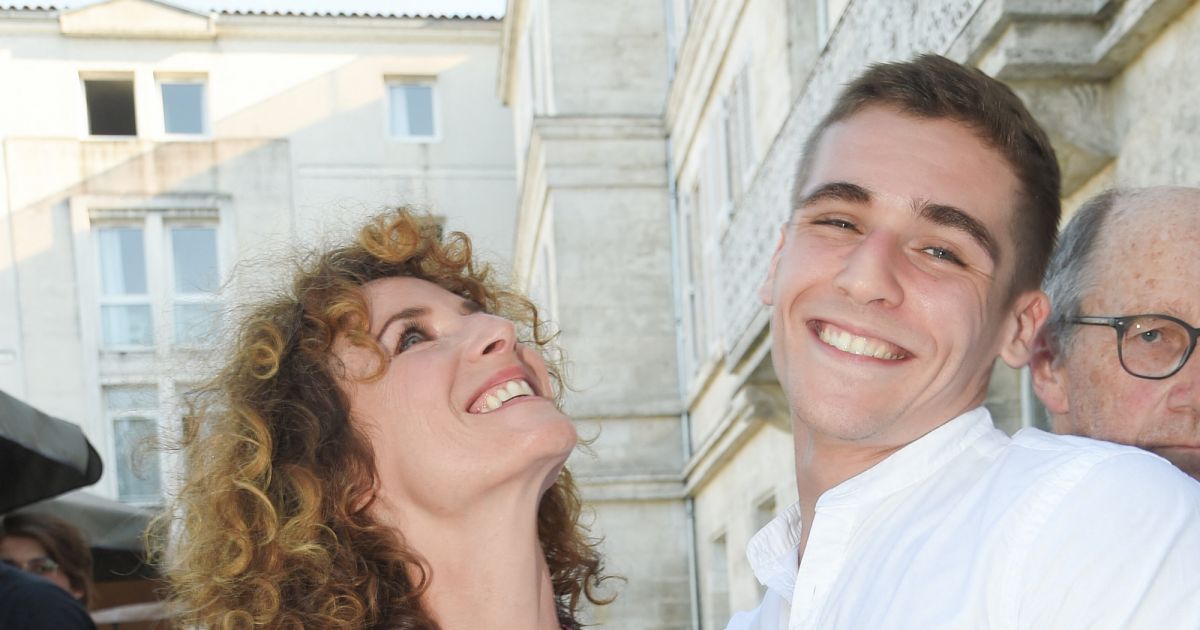 Elsa Lunghini et son fils Luigi Kröner lors du premier jour de la 11ème ...