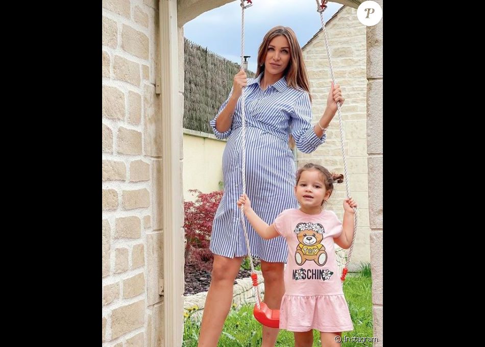 Julia Paredes avec sa fille Luna sur Instagram, mai 2021