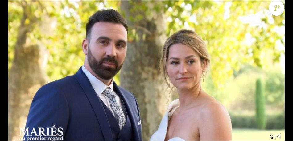 Laure et Matthieu dans "Mariés au premier regard 2021", le 29 mars, sur M6
