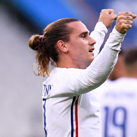 Antoine Griezmann - Match amical de préparation à l'Euro 2021 France - Bulgarie au Stade de France, à Saint-Denis le 8 juin 2021. © Philippe Lecoeur / Panoramic / Bestimage