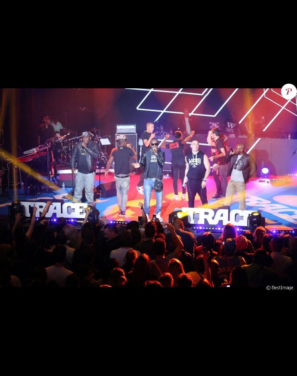 La Sexion D'Assaut lors des Trace Urban Music Awards à Paris, le 14 mai 2013.