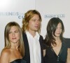 Jennifer Aniston, brad Pitt et Courteney Cox - Gala "Friends finding a cure" au Beverly Wilshire Hotel de Beverly Hills.
