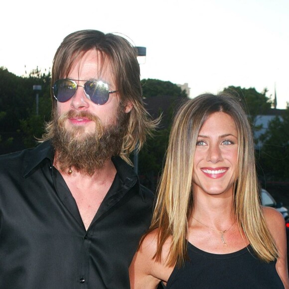 Brad Pitt et Jennifer Aniston - Première du film "The Good Girl" à Los Angeles.