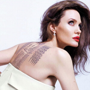 Angelina Jolie est la nouvelle égérie de Guerlain pour la nouvelle eau de parfum "Mon Guerlain Eau de Parfum Florale"