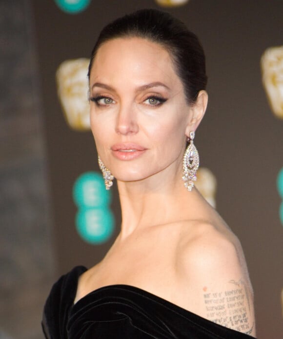 Angelina Jolie - 71ème cérémonie des British Academy Film Awards (BAFTA) au Royal Abert Hall à Londres. 