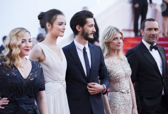 Marilou Berry, Charlotte Le Bon, Pierre Niney, Mélanie Laurent, Gilles Lellouche - Montée des marches du film "Inside Out" (Vice-Versa) lors du 68 ème Festival International du Film de Cannes, à Cannes le 18 mai 2015.