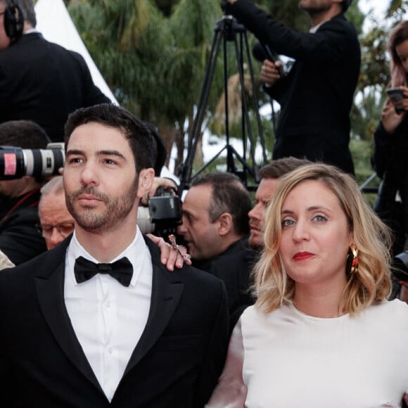 Stacy Martin (Robe Dior Haute-Couture), Tahar Rahim, Marie Monge et Karim Leklou - Montée des marches du film " Le Grand Bain " lors du 71ème Festival International du Film de Cannes. Le 13 mai 2018 © Borde-Jacovides-Moreau/Bestimage