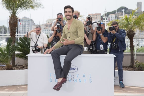 Tahar Rahim - Photocall du jury Un Certain Regard du 68ème Festival International du Film de Cannes. Le 14 mai 2015
