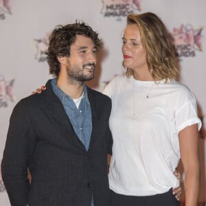 Laure Manaudou et son compagnon Jérémy Frérot à la 17ème cérémonie des NRJ Music Awards 2015 au Palais des Festivals à Cannes, le 7 novembre 2015.