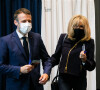 Emmanuel et Brigitte Macron vont voter pour le second tour des élections régionales et départementales au palais des Congrès au Touquet. © Romain Gaillard / Pool / Bestimage