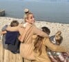 Elodie Gossuin et ses quatre enfants sur Instagram, automne 2020.