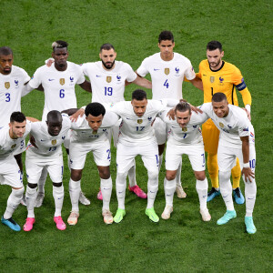Equipe de France - Match de football de l'Euro 2020 à Budapest : La France ex aequo avec le Portugal 2-2 au Stade Ferenc-Puskas le 23 juin 2021. © Anthony Bibard/FEP/Panoramic / Bestimage 