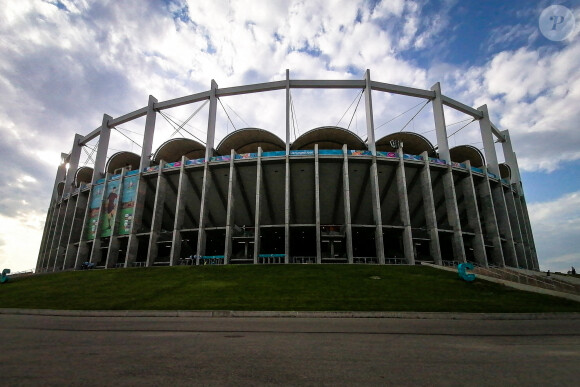 Atmosphère avant le huitièmes de finale de l'Euro 2020 entre la France et la Suisse à l'arène nationale de Bucarest, Roumanie, le 28 juin 2021. © Federico Pestellini/Panoramic/Bestimage 