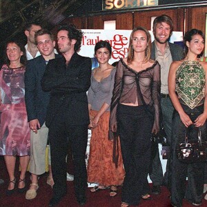 L'équipe du film "L'Auberge Espagnole", de Cédric Klapish, lors de l'avant-première.
