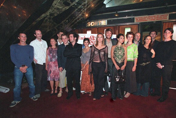 L'équipe du film "L'Auberge Espagnole", de Cédric Klapish, lors de l'avant-première.