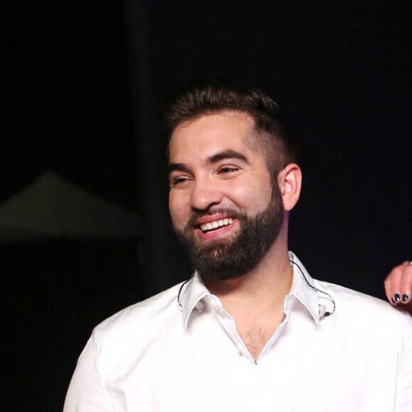 Exclusif - Kendji Girac et Marie Portolano - Backstage de l'enregistrement de l'émission "La soirée extraordinaire : La musique comme vous ne l'avez jamais vue", qui sera diffusée le 30 juin sur M6. © Gaffiot-Moreau / Bestimage