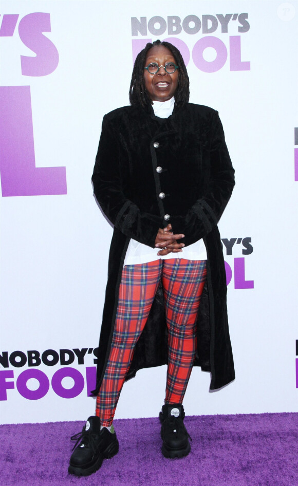 Whoopi Goldberg à la première du film "Nobody's Fool" au AMC Lincoln Square à New York le 28 octobre 2018.