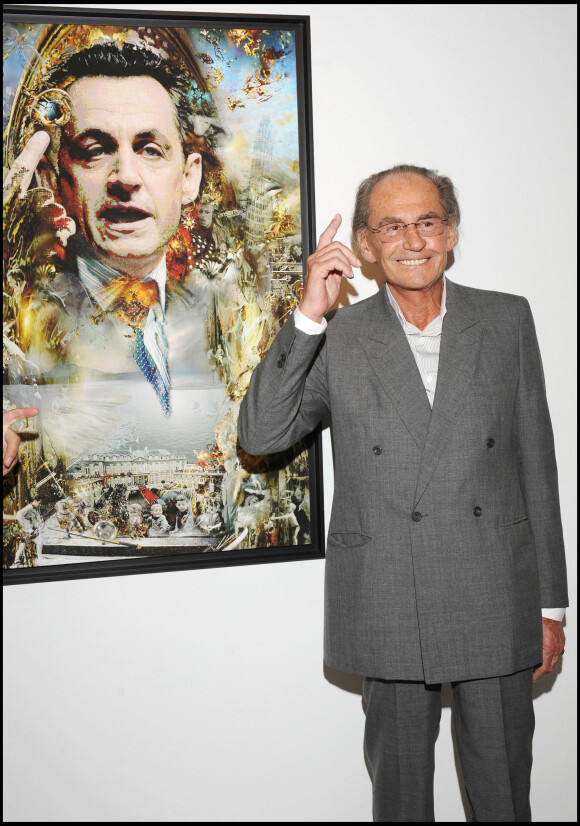 Pal Sarkozy de Nagy-Bocsa inaugure son exposition "Out of Mind" à Madrid en 2008.