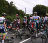 Chute collective - Le Français Julian Alaphilippe remporte la première étape du Tour de France à Landerneau, le 26 juin 2021. @ Photo News / Panoramic / Bestimage