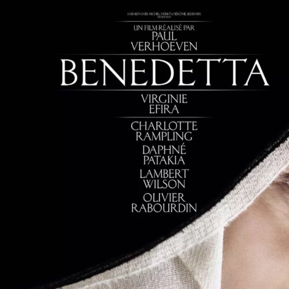 Virginie Efira dans le film "Benedetta", de Paul Verhoeven. En France le 9 juillet 2021.